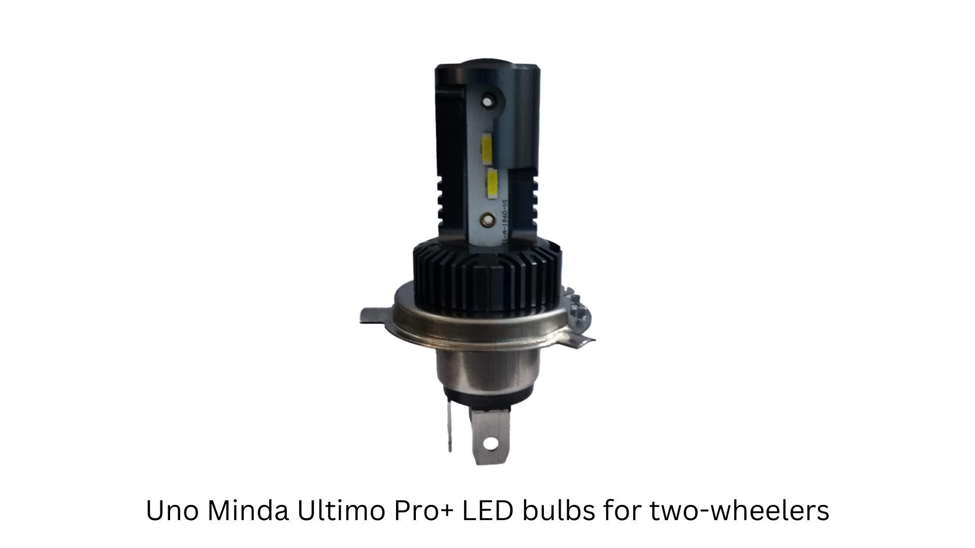 Uno Minda Launches Ultimo Pro+ LED Bulbs for 2-Wheelers