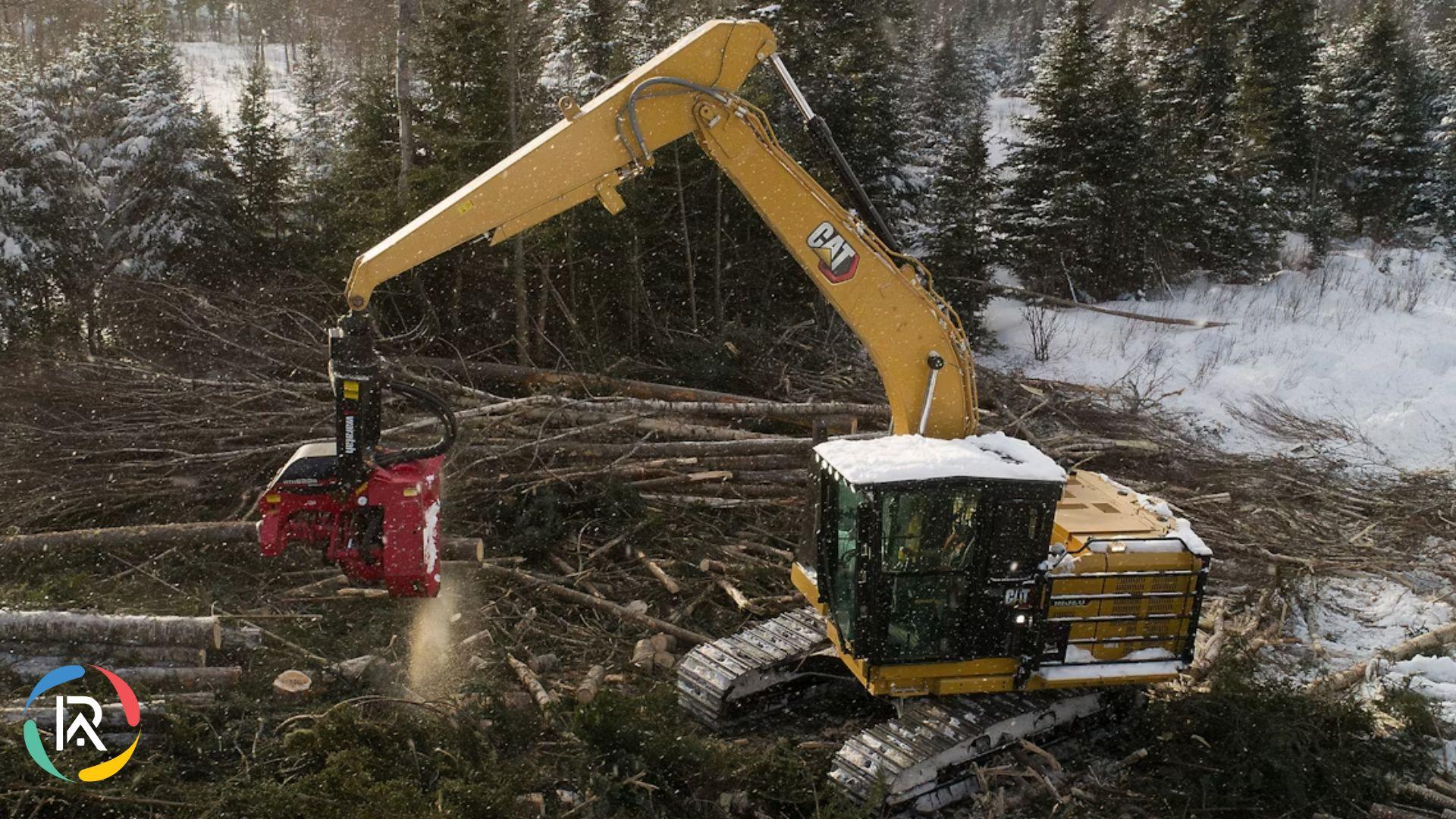 CAT Launches FM528 GF/LL Forestry Excavator