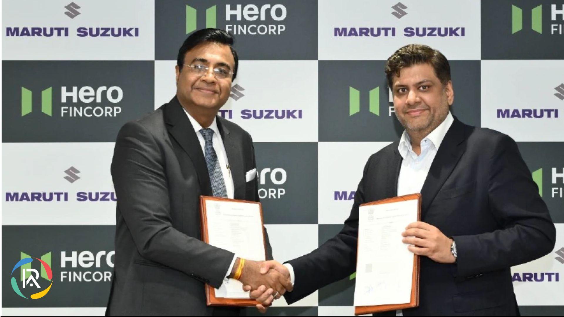 Maruti Suzuki partners with Hero FinCorp for Car Loan