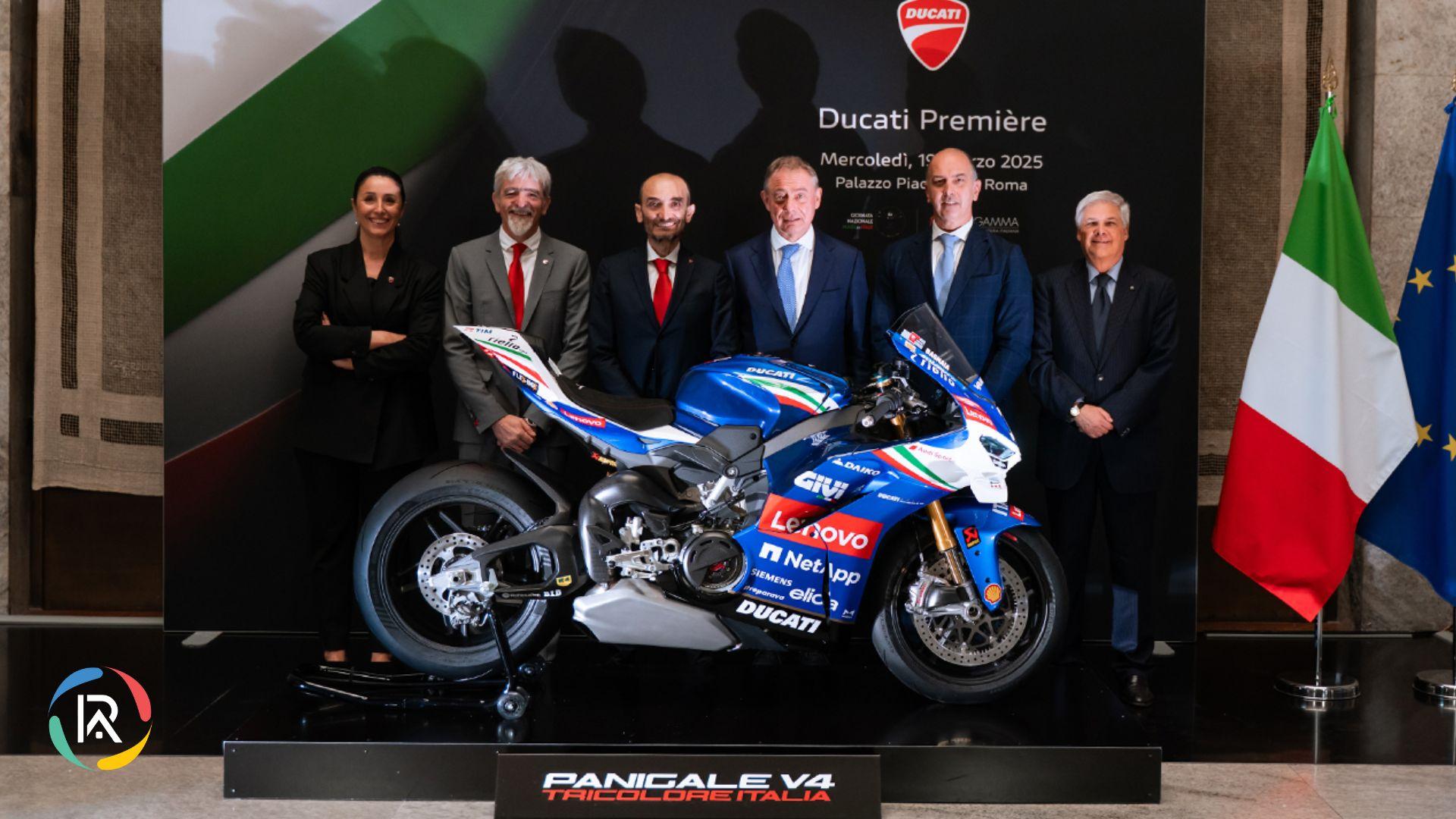 Ducati Unveils Panigale V4 Tricolore Italia