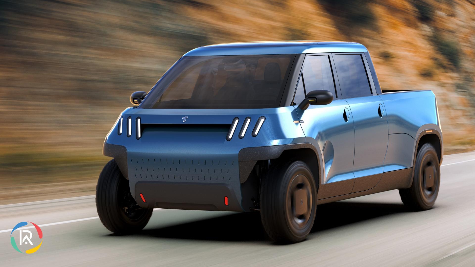 TELO Unveils MT1 Electric Pickup truck