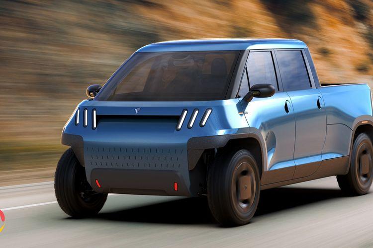 TELO Unveils MT1 Electric Pickup truck