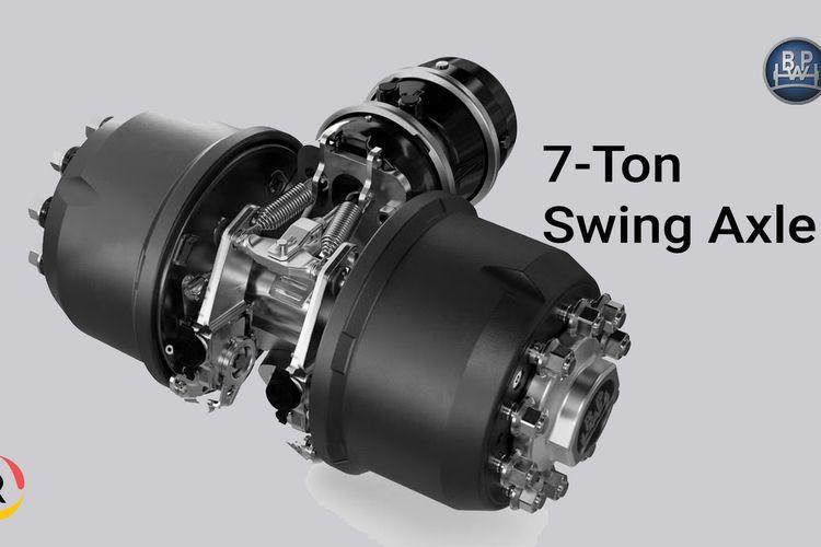 BPW Unveils New 7t Swing Axle at Bauma 2025