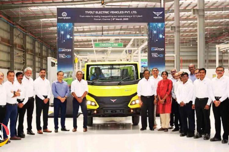 Montra Electric Opens e-SCV Plant in Chennai