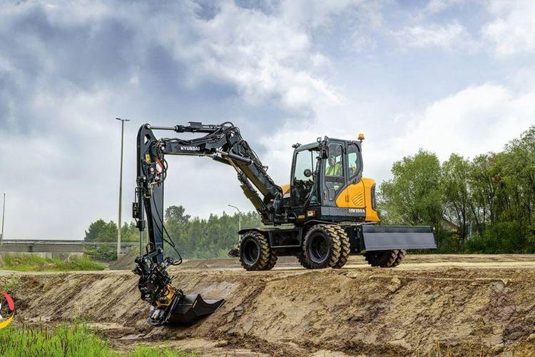 HD Hyundai Launches HW100A Wheeled Excavator