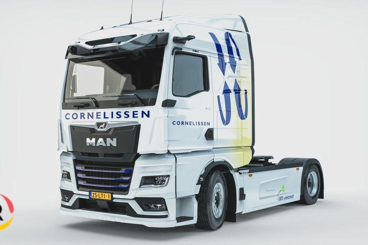 MAN Secures Order for E- Trucks from Cornelissen