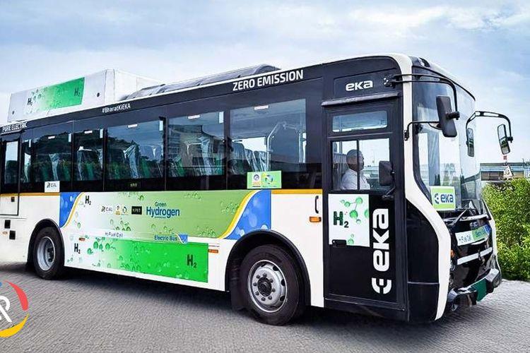 EKA Mobility, KPIT, and BPCL Deploy Hydrogen Fuel Cell Bus at Cochin Airport