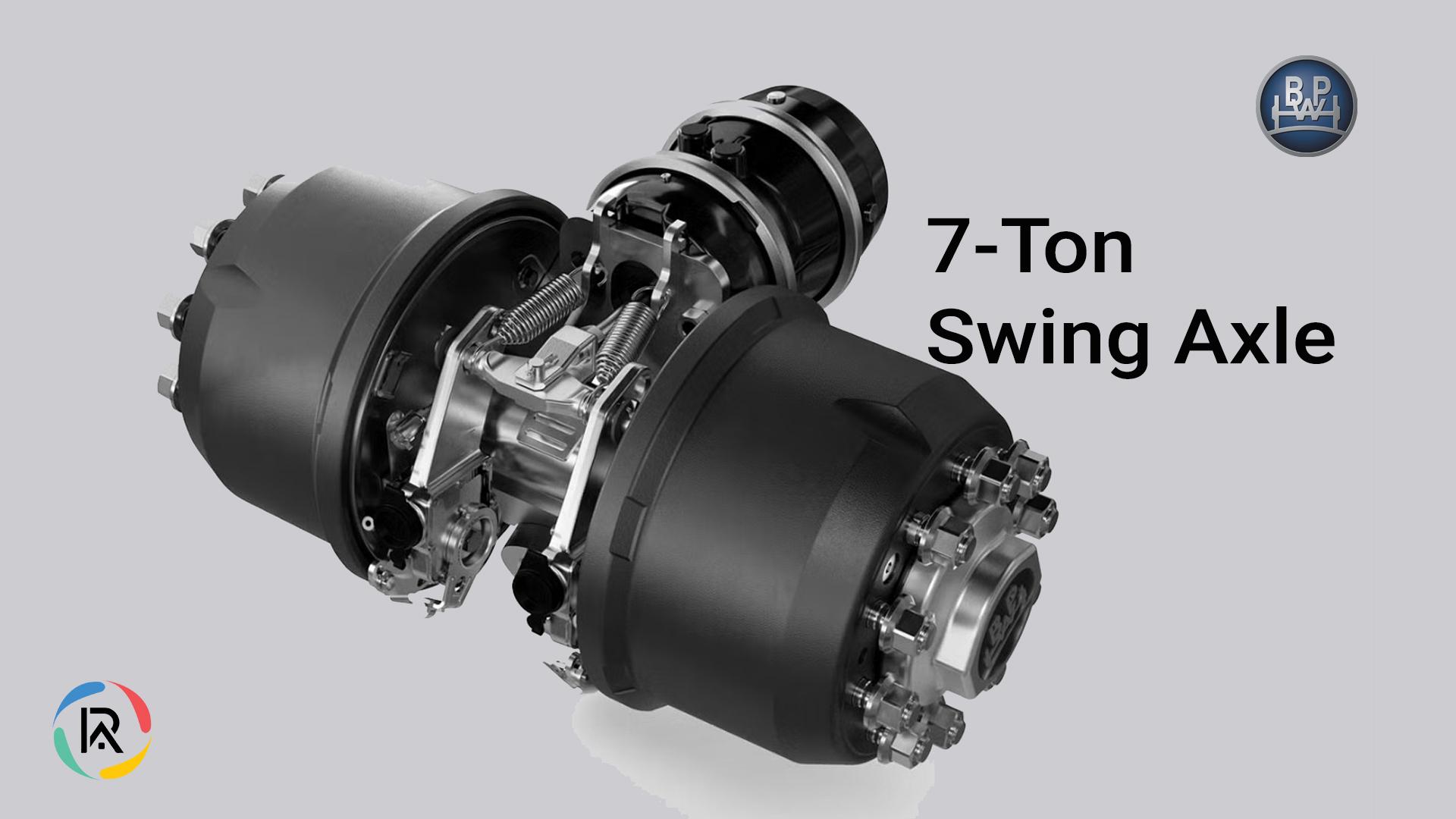 BPW Unveils New 7t Swing Axle at Bauma 2025