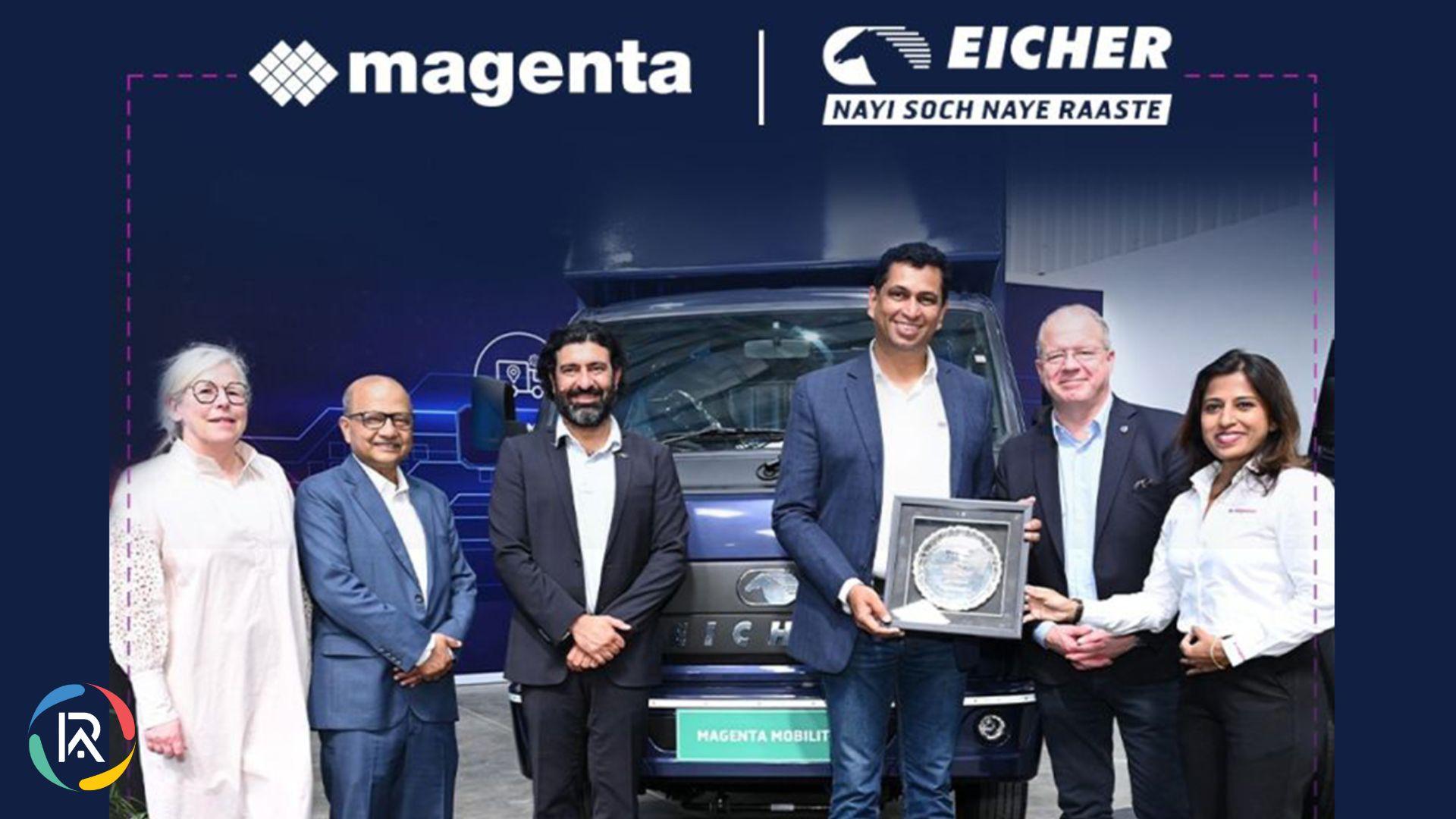 Eicher Partners with Magenta Mobility to Deploy Pro X E-Trucks