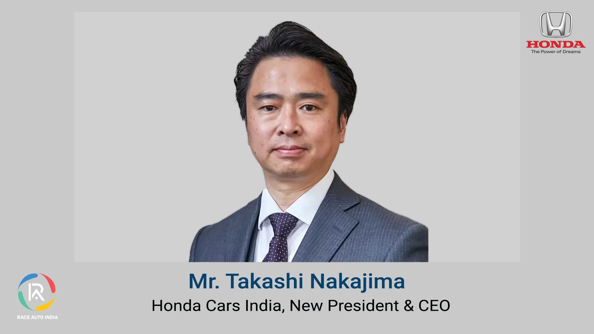 Honda Cars India Appoints a New President & CEO