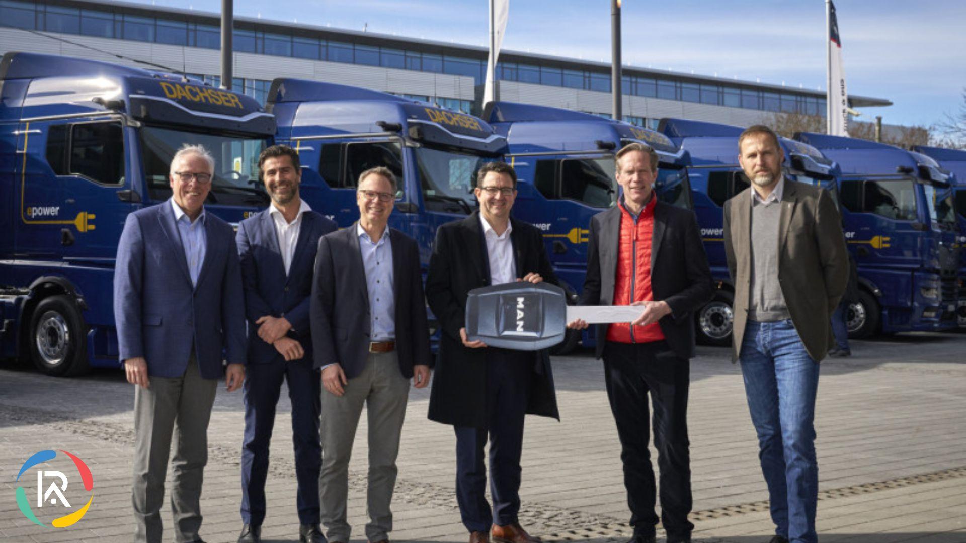 Dachser adds twelve MAN eTGX electric trucks