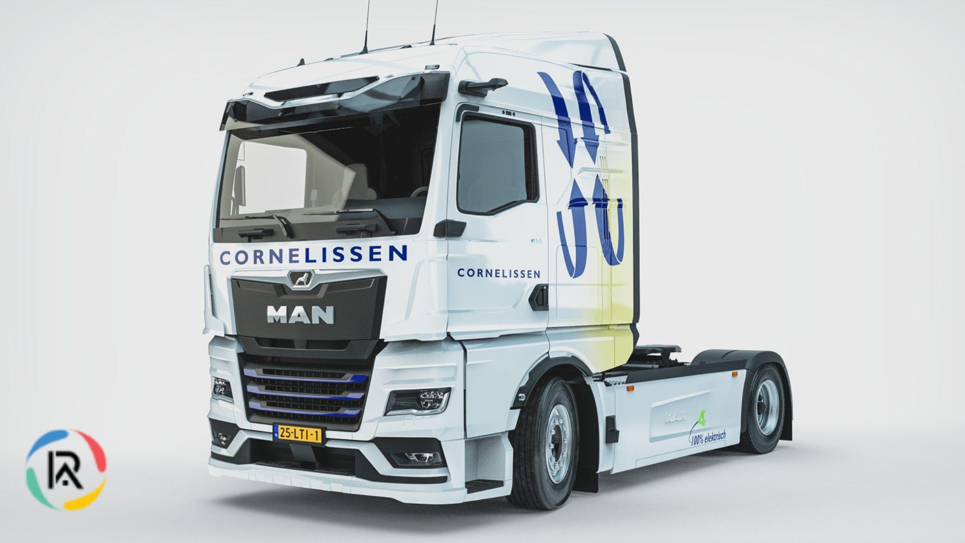 MAN Secures Order for E- Trucks from Cornelissen