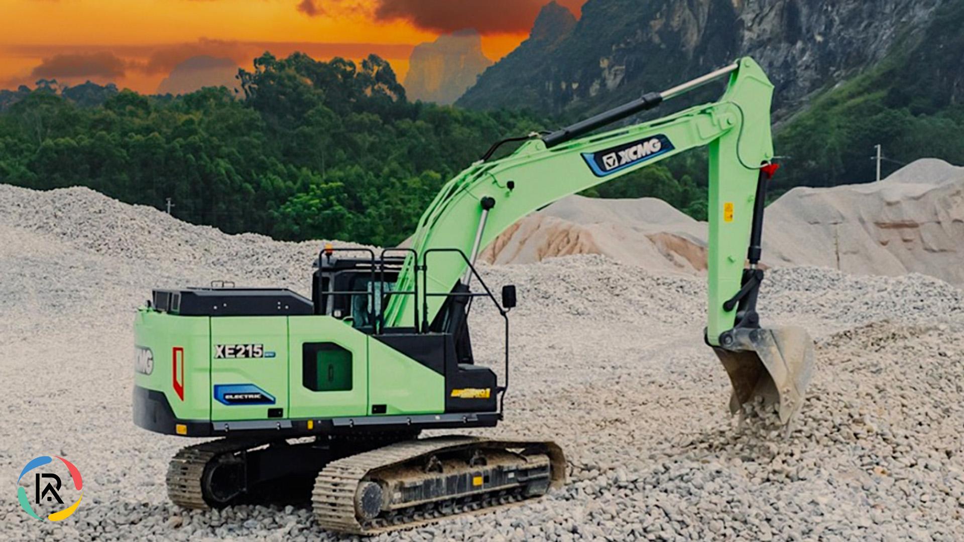 XCMG Launches XE215EV Electric Excavator at Bauma 2025