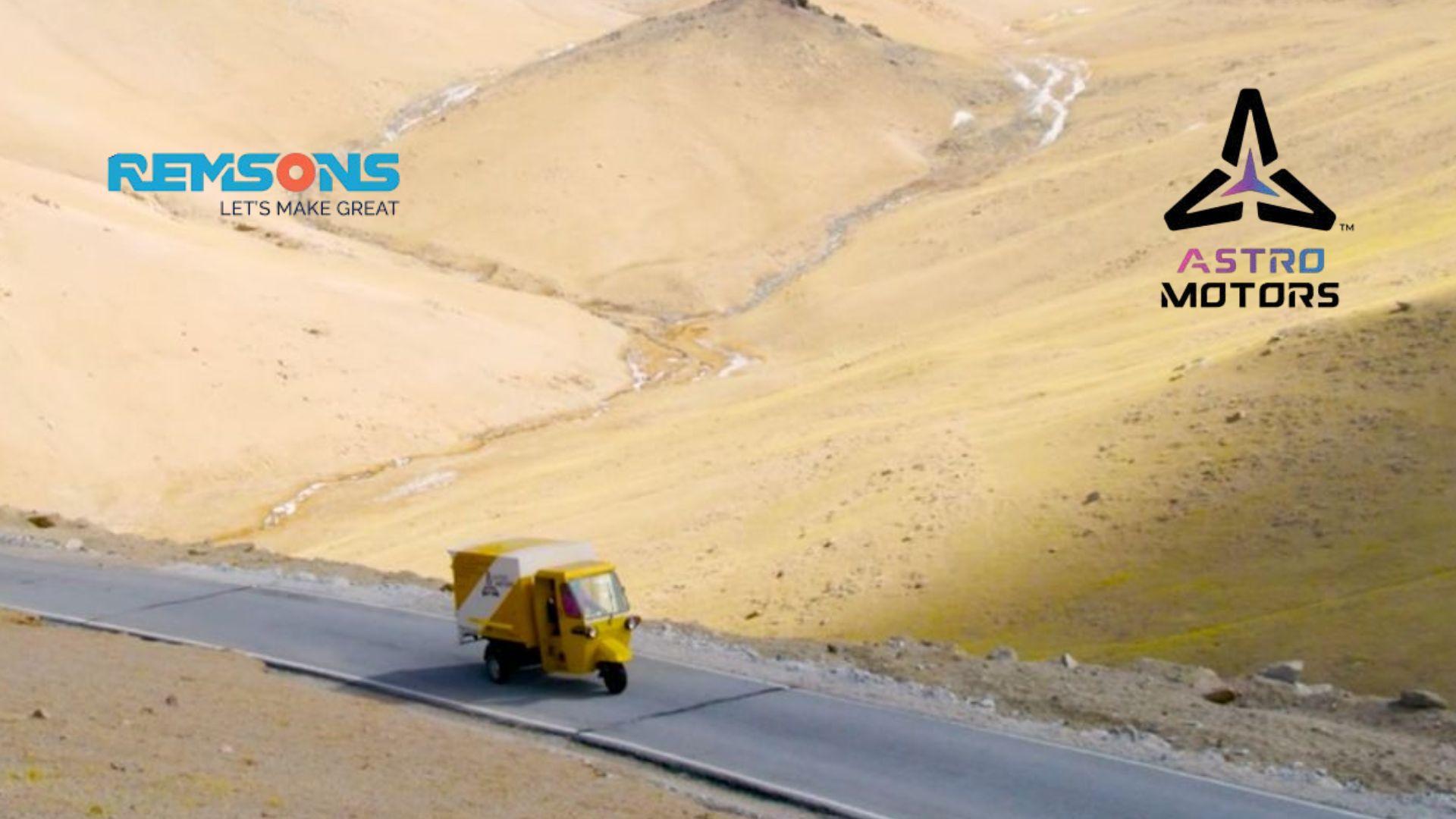 Remsons Industries Acquires 51% Stake in EV Maker Astro Motors