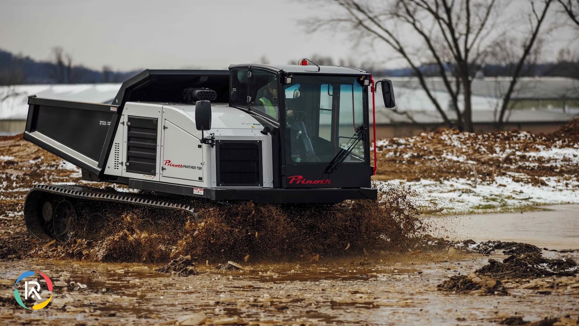 Prinoth Launches New Panther T9R Rotating Crawler Carrier