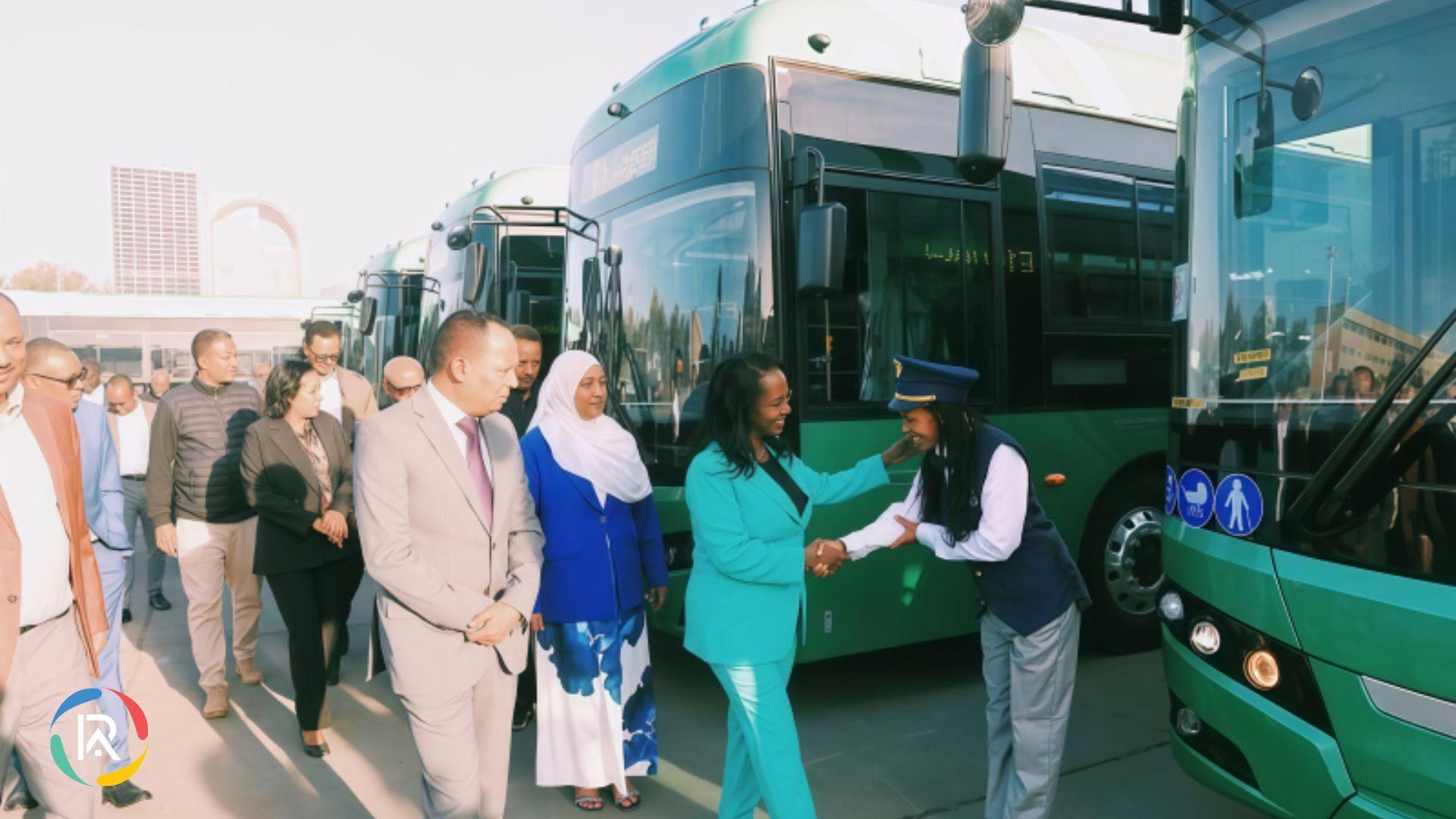 Golden Dragon delivers E-Buses to Ethiopia