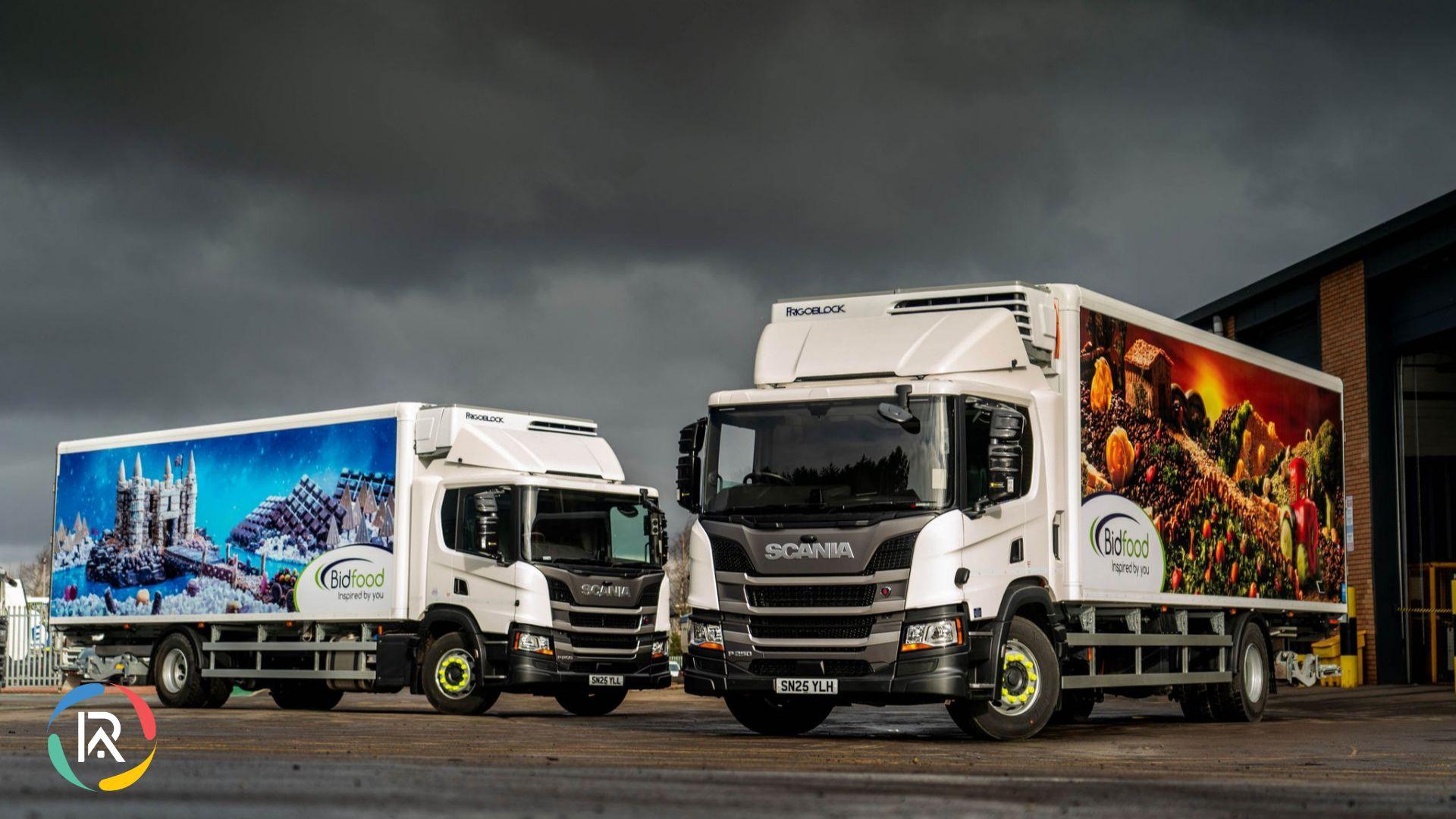 Scania Delivers 165 New Trucks to Bidcorp UK