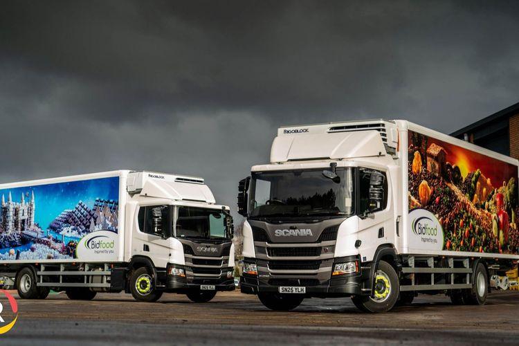 Scania Delivers 165 New Trucks to Bidcorp UK