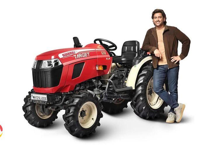 Swaraj Tractors Renews Partnership with MS Dhoni as Brand Endorser