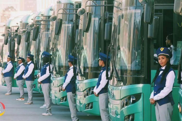 Golden Dragon delivers E-Buses to Ethiopia