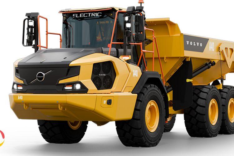 Volvo Launches A30 & A40 Electric Haulers Bauma 2025