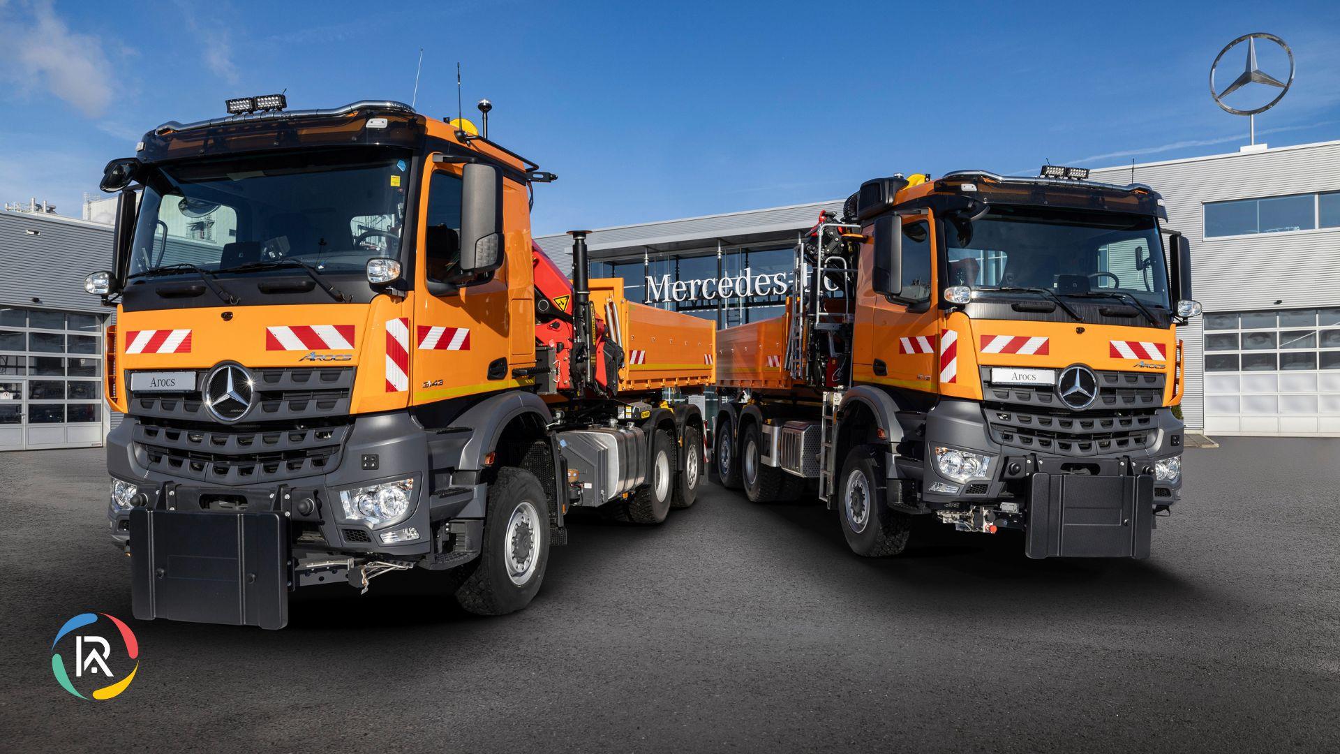 Mercedes-Benz Delivers Versatile Arocs Trucks to Autobahn