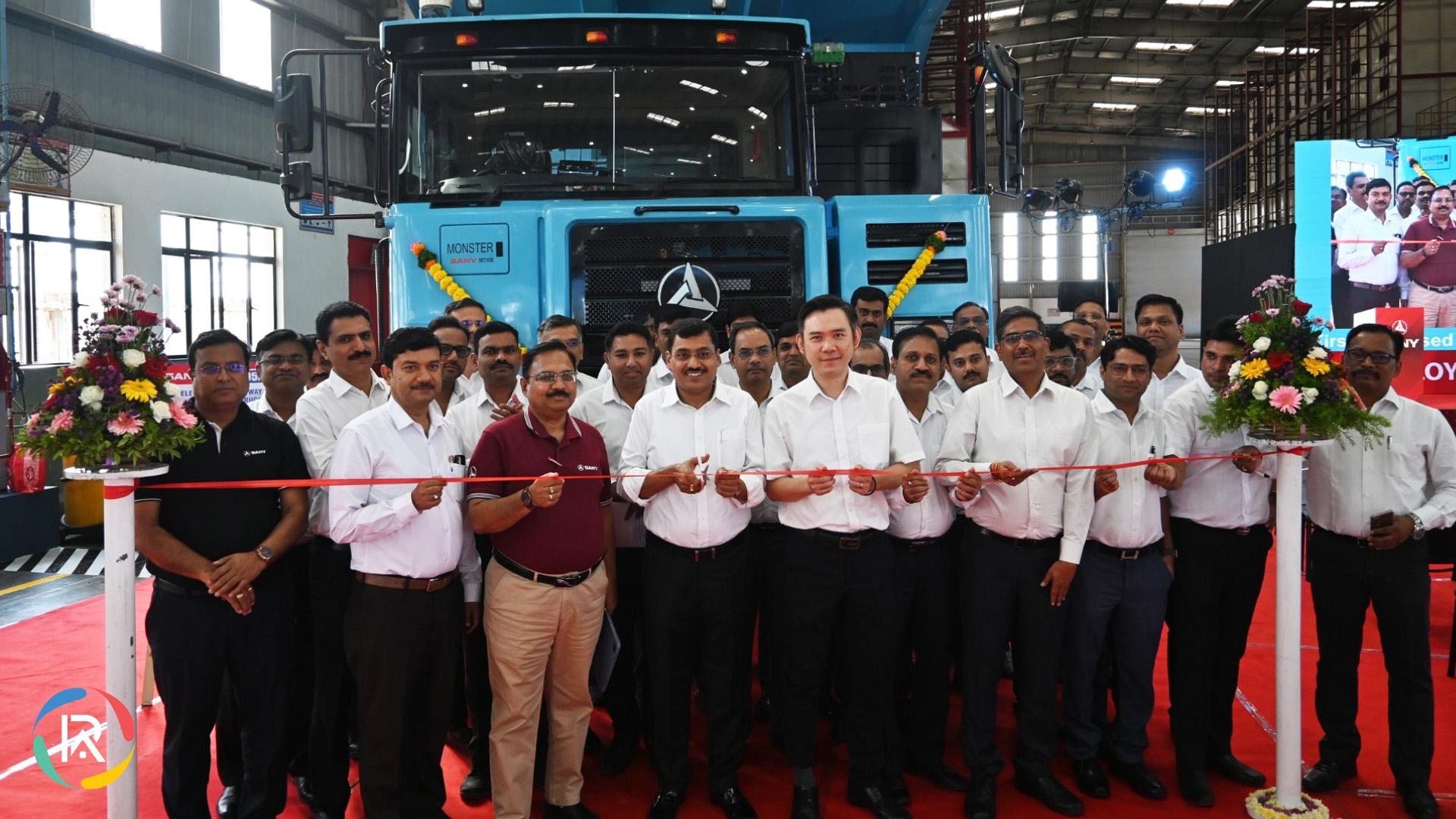 SANY Launches India’s First Electric Dump Truck, SKT105E