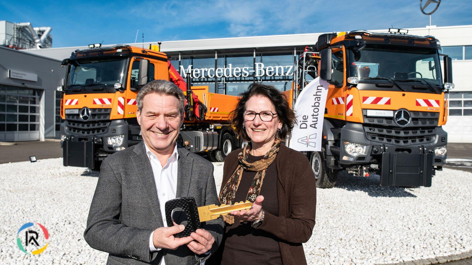 Mercedes-Benz Delivers Versatile Arocs Trucks to Autobahn