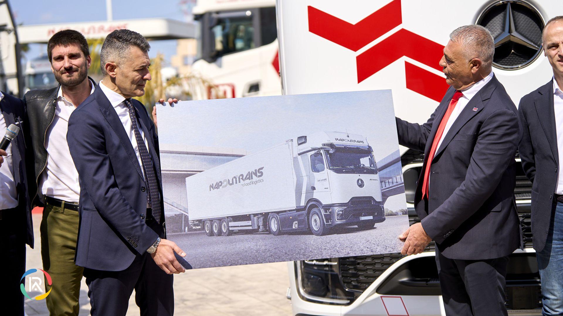Napolitrans Expands Fleet with Mercedes-Benz truck