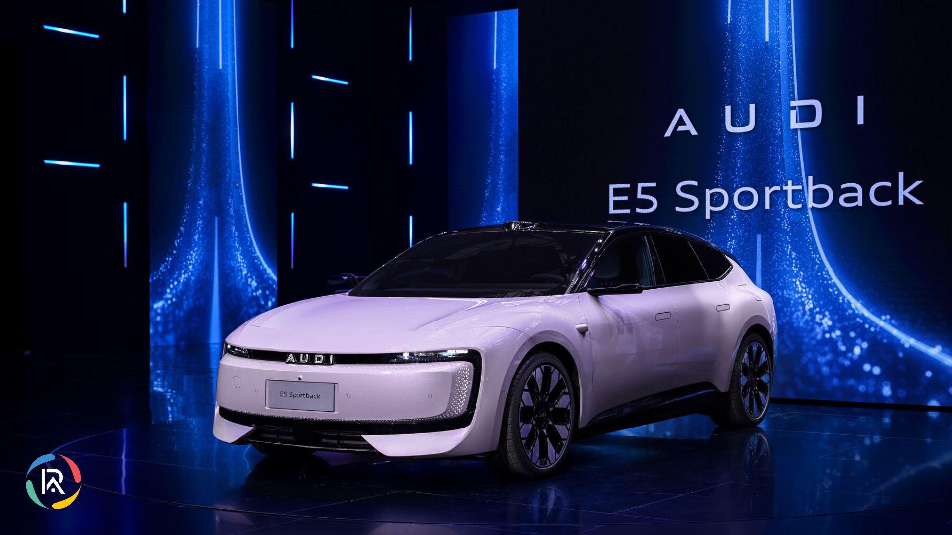 Audi AG Unveils AUDI E5 Sportback at Auto Shanghai 2025