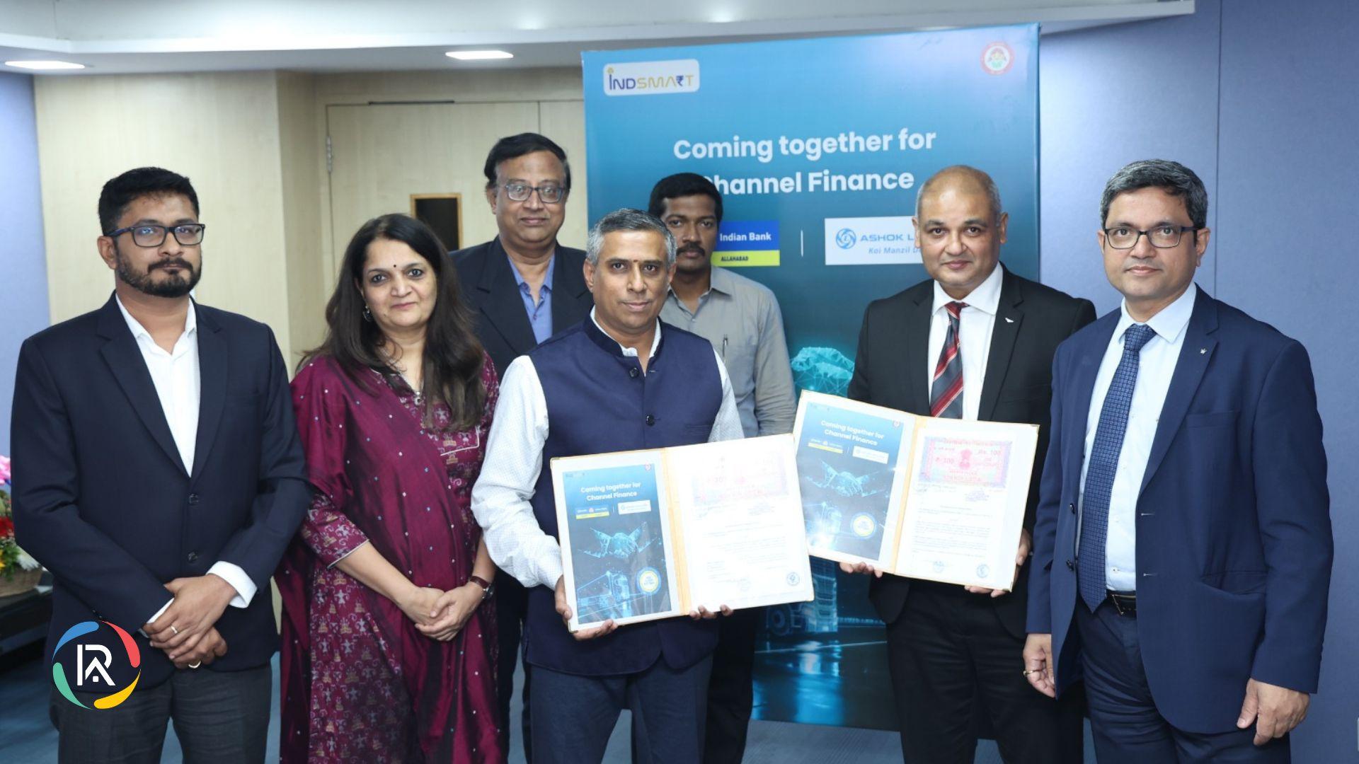 Ashok Leyland Ties Up with Indian Bank for M&HCV Dealer Financing