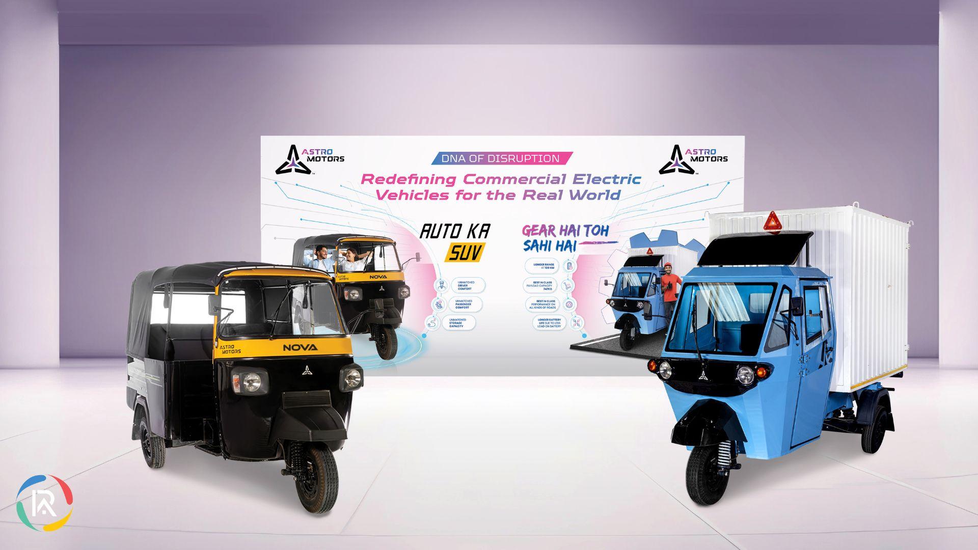 Astro Motors Unveils Navya & Nova, Flagship L5 Electric Vehicles