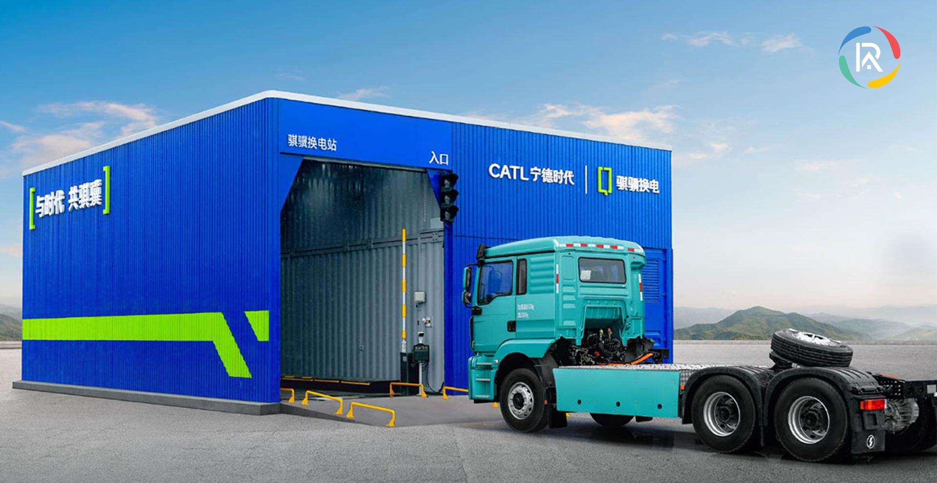 CATL Unveils New Battery Swap System for Heavy-Duty EVs