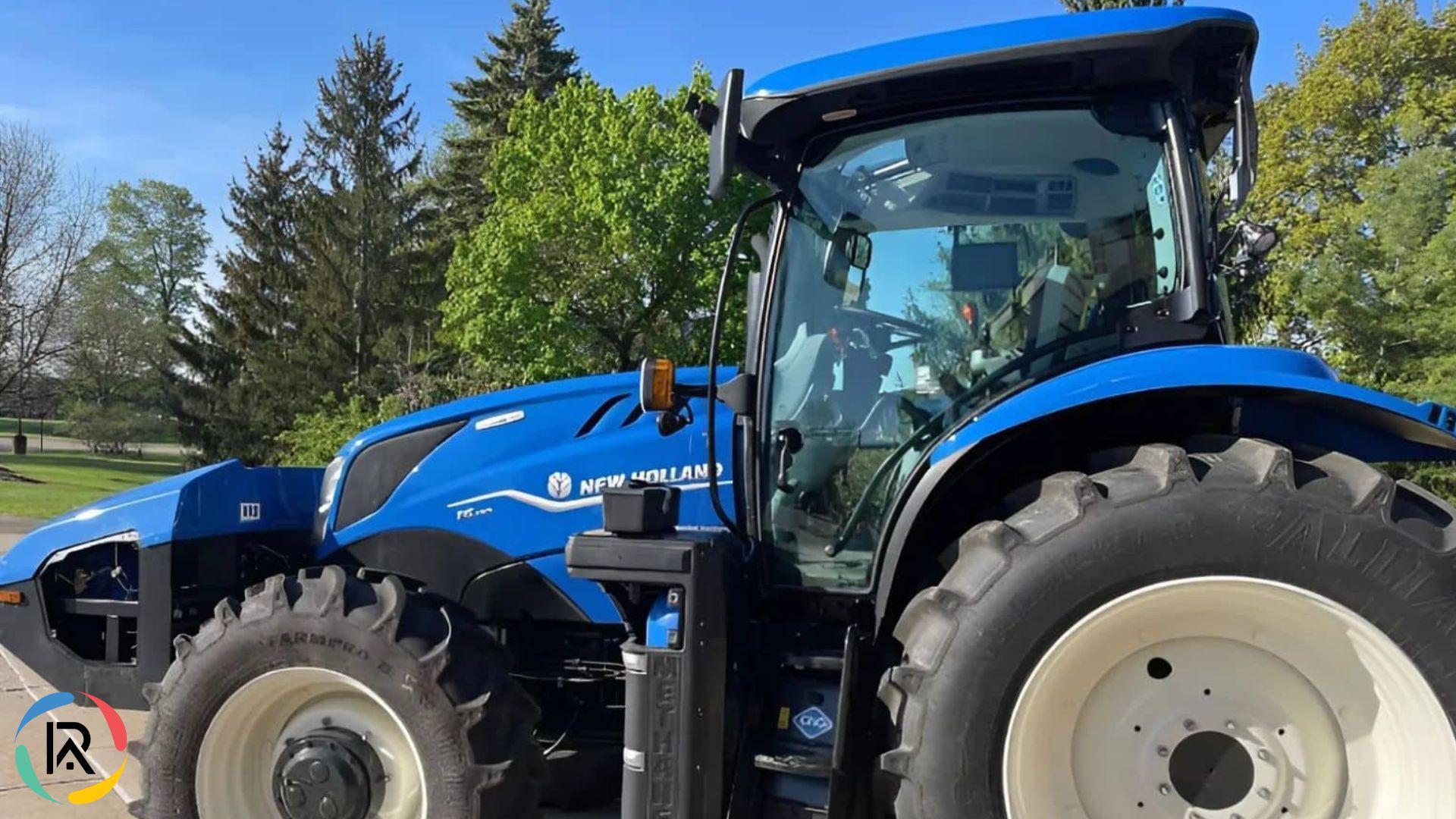 MSU Partners with CNH for New Holland T6.180 Methane Tractor