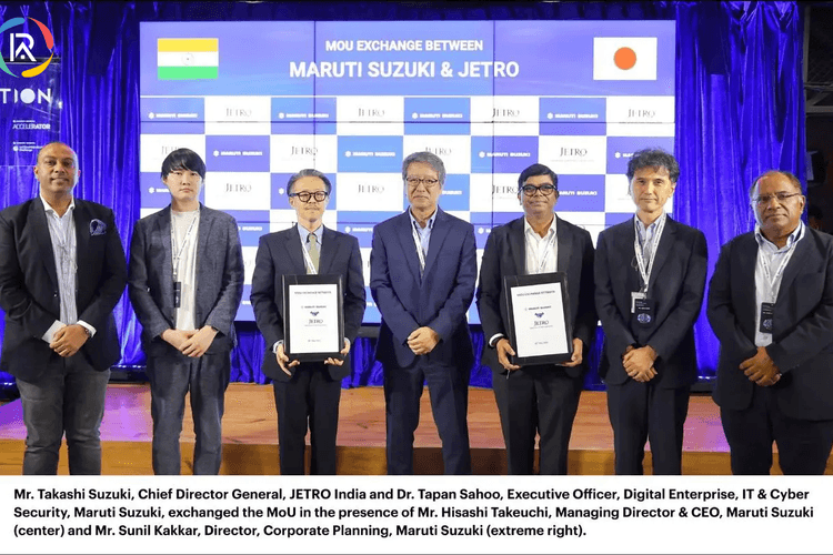 Maruti Suzuki Partners with JETRO to Boost Startup Innovation Between India and Japan