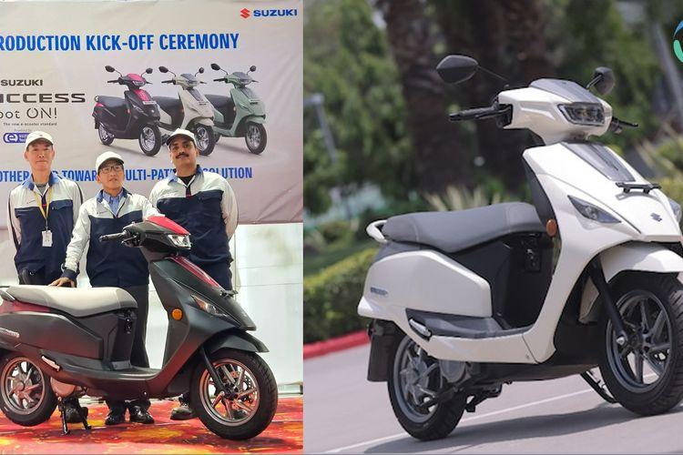 Suzuki Motorcycle India Commences Production of First Electric Scooter