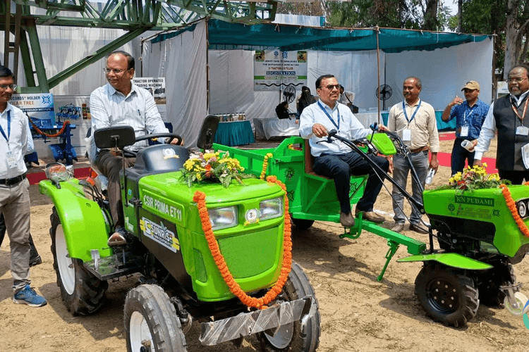 CSIR-CMERI Launches E-Tractor and E-Tiller in Ludhiana