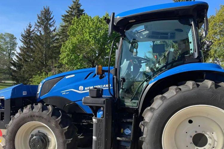 MSU Partners with CNH for New Holland T6.180 Methane Tractor