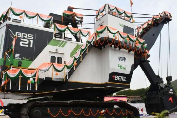 BEML Launches Largest Electric Rope Shovel BRS21