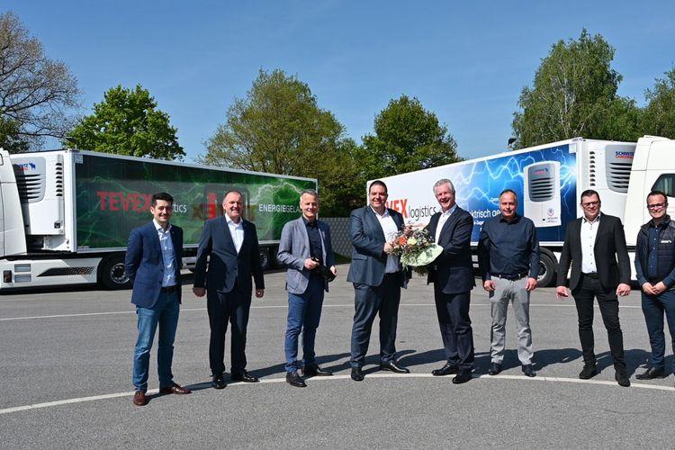 Tevex Logistics Adds Electric Refrigerated Trailers from Schmitz Cargobull