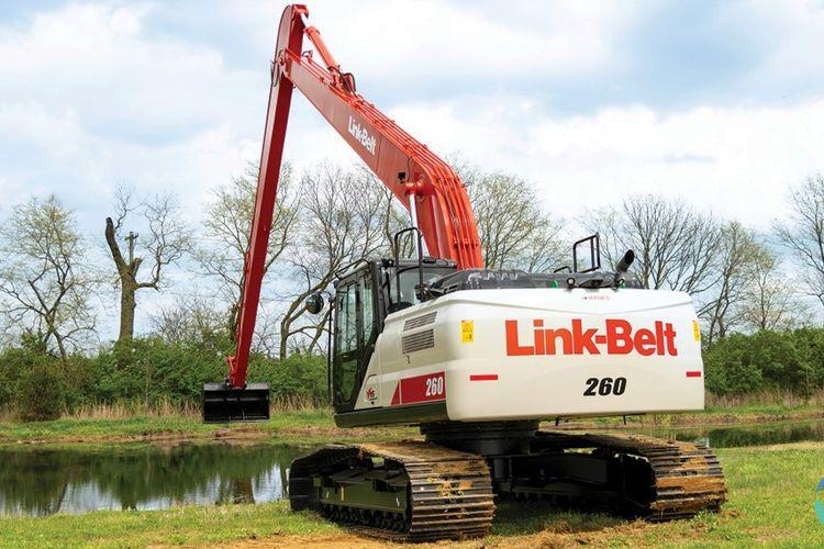 Link-Belt Excavators Launches X4S Series Long-Front Machines