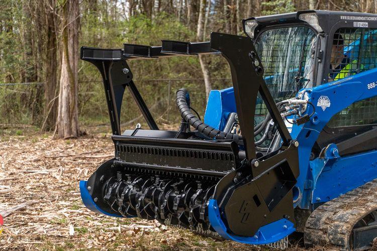 Blue Diamond Launches Heavy Duty Drum Mulcher for Loaders