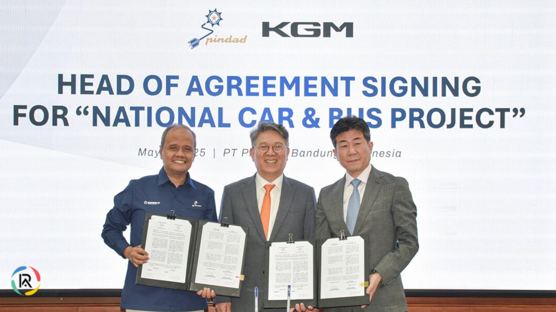 KGM Partners with Pindad on Indonesia's National Car and EV Projects
