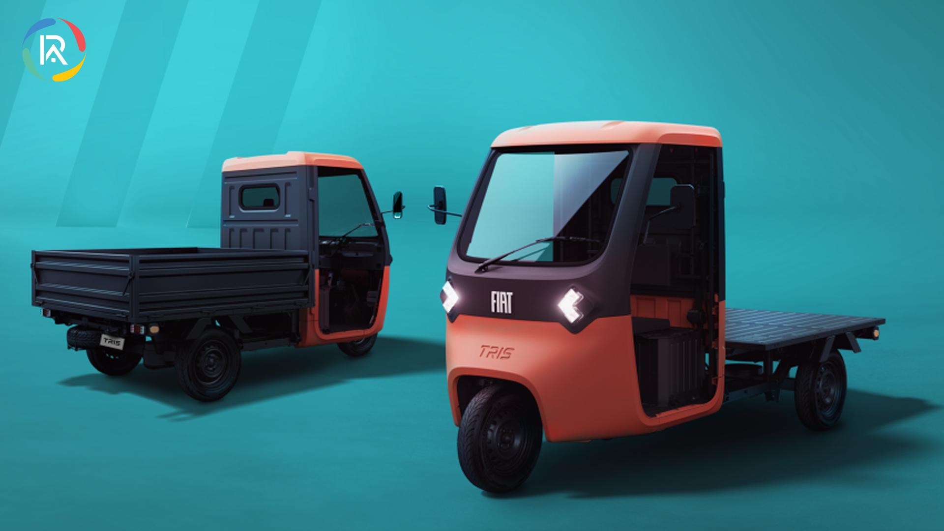 Fiat TRIS : New 3-Wheel Electric Vehicle for Urban Delivery