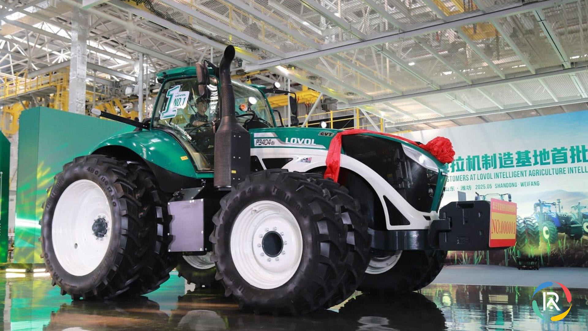 Lovol Opens Smart Factory for High-Horsepower Tractors