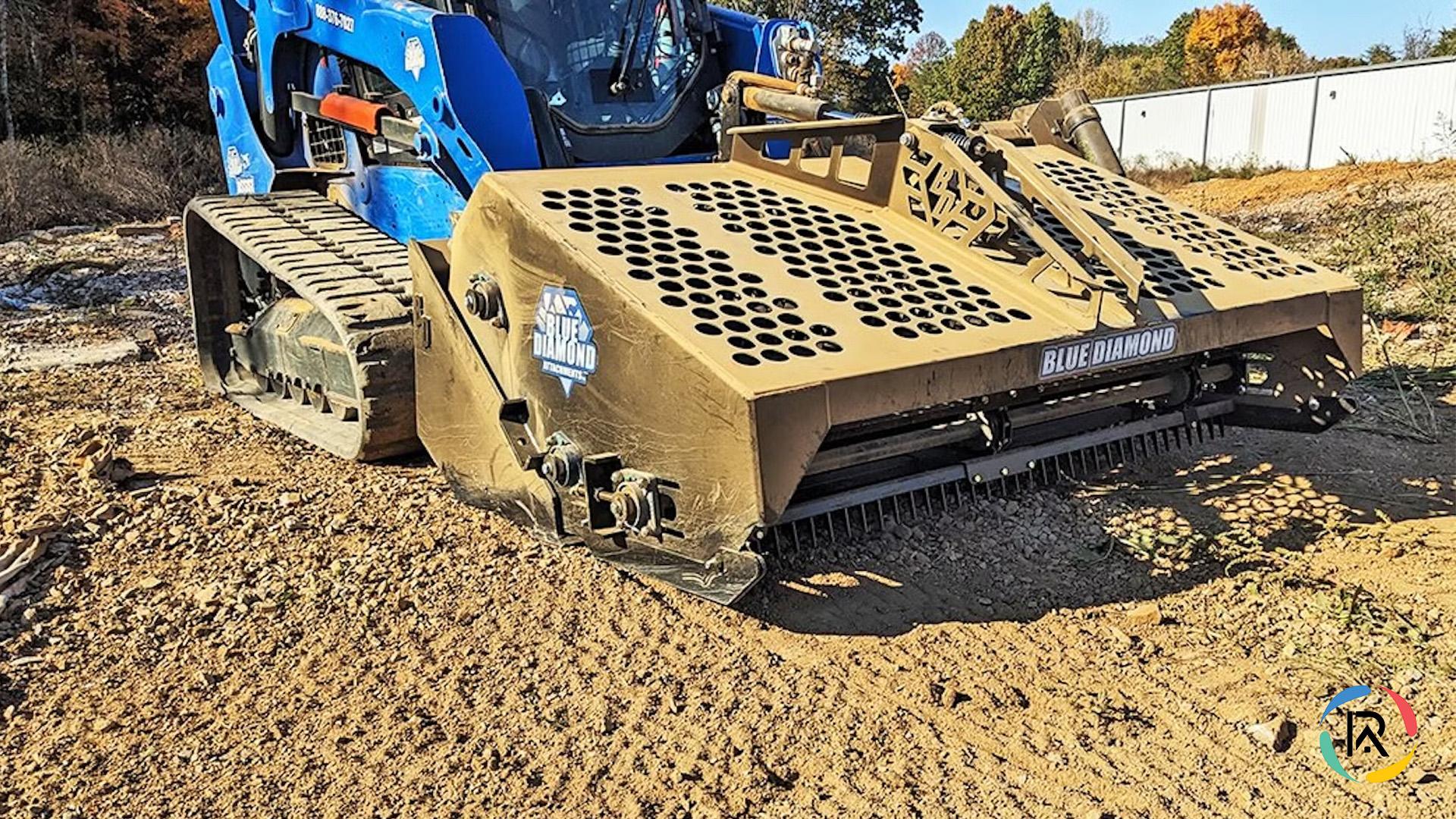 Blue Diamond Launches Hydraulic Rock Rake for Loaders