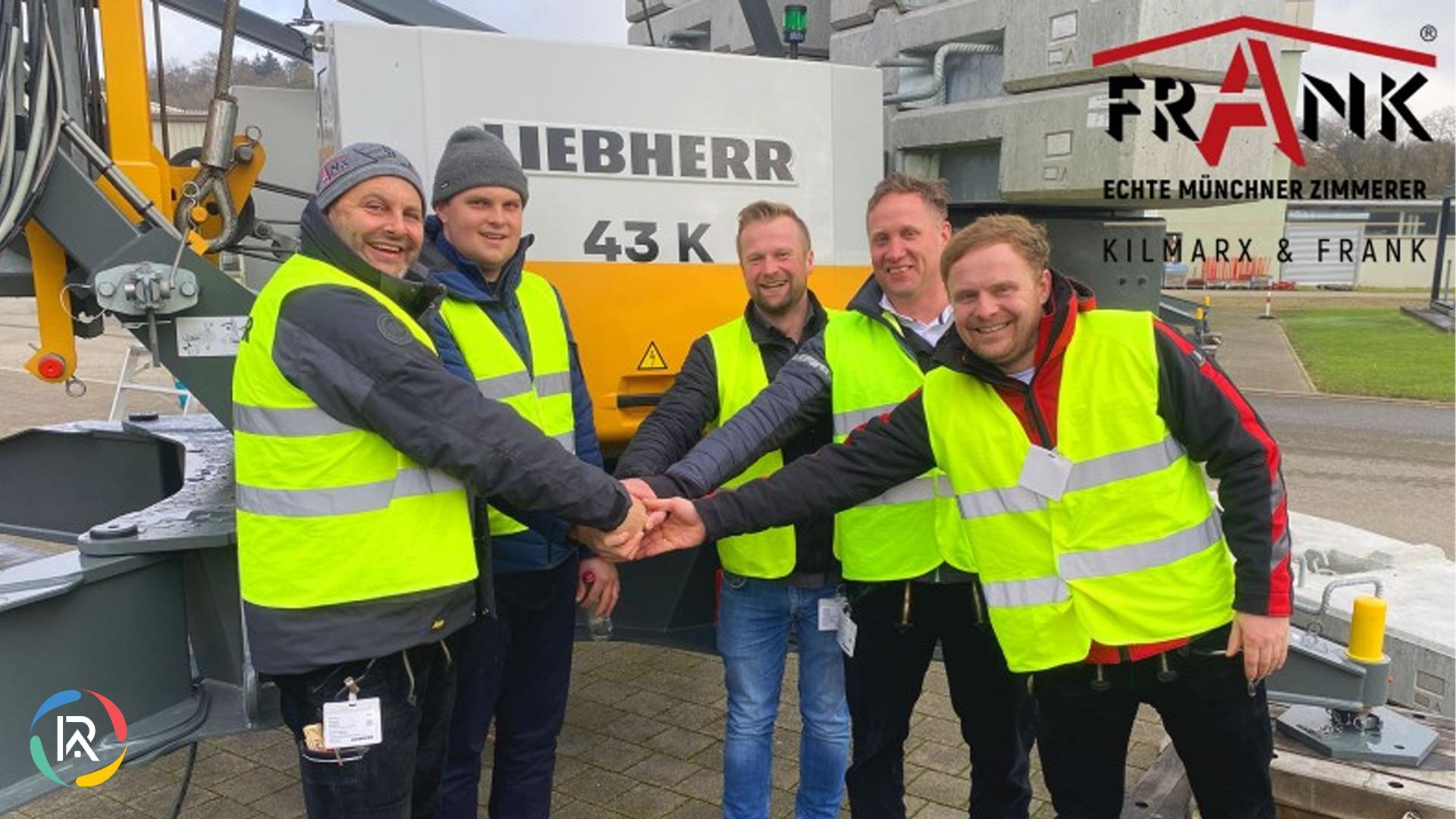 Zimmerei Frank Receives Liebherr 43 K Fast-Erecting Crane