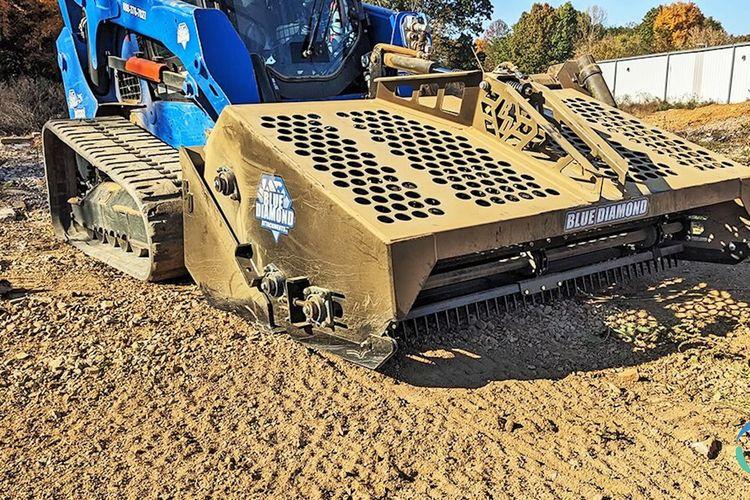 Blue Diamond Launches Hydraulic Rock Rake for Loaders
