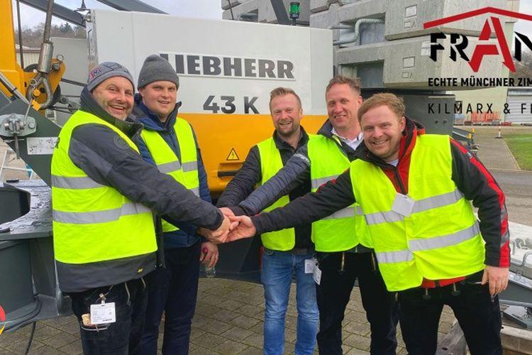 Zimmerei Frank Receives Liebherr 43 K Fast-Erecting Crane