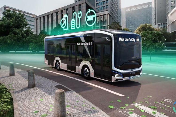 MAN Unveils Lion’s City 10 E with New Battery at UITP 2025